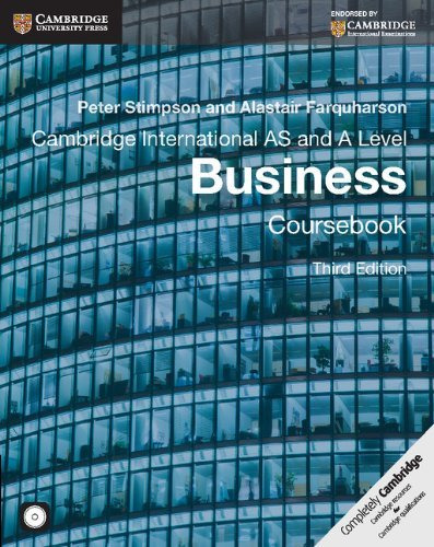 Libro Cambridge International As And A Level Business Co De