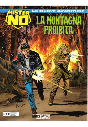 Mister No N° 04 - 100 Páginas Em Italiano - Sergio Bonelli Editore - Formato 16 X 21 - Capa Mole - 2019 - Bonellihq Cx485 Nov23