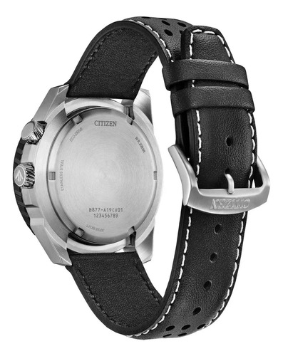 Lindo Relógio Citizen Nighthawk Bj7137-07e Eco-drive Confira Preto Preto Preto