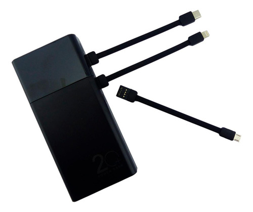 Bateria Externa Emergencia 20.000ma Power Bank Conlinterna