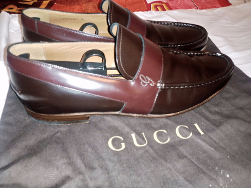 Zapatos Gucci Original. Made In Italy 100% Cuero 