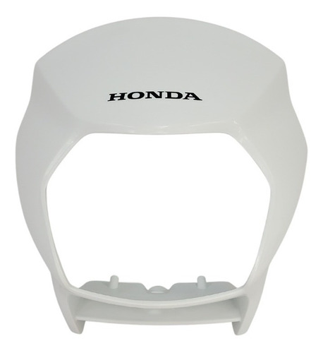 Cubre Optica Para Honda Xr125 Blanco Original