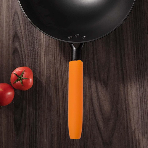 2 Funda Para Mango De Olla Con Aislamiento Térmico Naranja