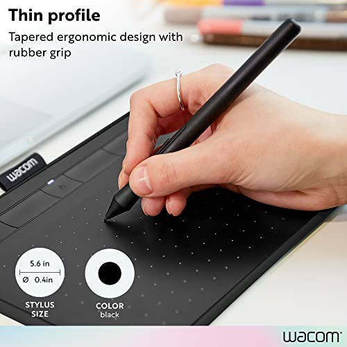 Wacom Lp1100k 4k - Bolígrafo Para Tableta Intuos, Color Negr