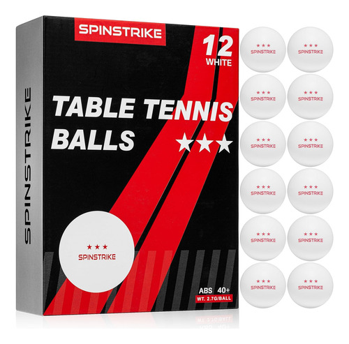 Pelotas De Ping Pong Blancas, Pelotas De Tenis De Mesa, 12 U