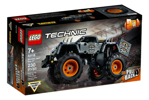 Lego® Technic: Monster Jam® Max-d® Lego 42119 Cantidad De Piezas 230