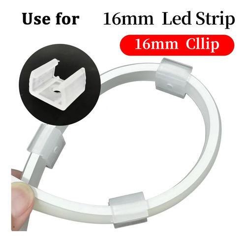 Accesorios De Conector Con Clip De Fijación Para Tira De Luz