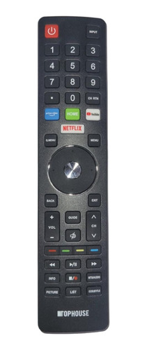 Control Remoto Tophouse Original Th3219k5 Primevideo Netflix