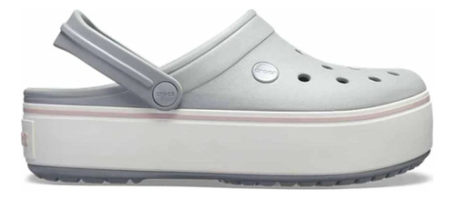 Crocs Band Plataforma Color Gris