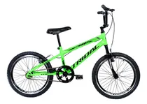 Comprar Bicicleta Infantil Aro 20 Bmx Cross Tridal 025 Bike Freios V-Brake Cor Verde