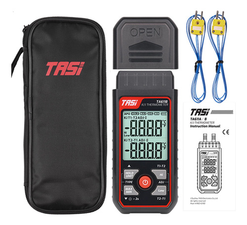 Sondas Tipo K, Termopar Portátil, Temperatura, 2 Unidades