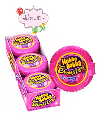 Chicle Hubba Bubba Tutti Fruti C/6pzs