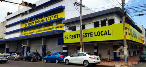 Bodega De 4 Pisos En Renta, Ubicada En El Centro De La Ciudad De Veracruz, Cuenta Con Estacionamiento Subterráneo Y Oficinas