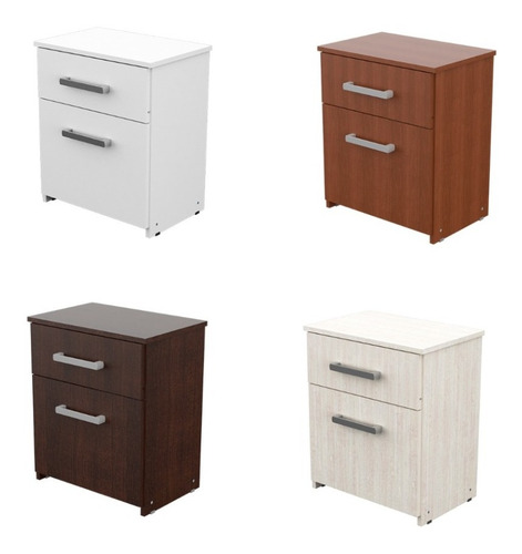 Mesa De Luz 1 Cajón + 1 Puerta Dakar Mueble Dormitorio