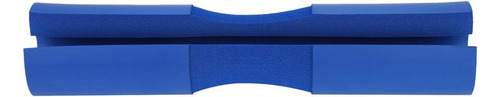 Almohadilla De Levantamiento De Pesas Con Barra, Almohadilla Protectora Para El Cuello En Cuclillas Del Hombro Con Sus Correas De Sujeción, Cómoda Almohadilla De Esponja De Espuma (azul