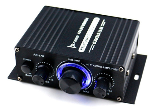 Ak170 - Mini Amplificador De Potencia De Audio (12 V)