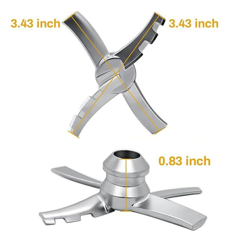 Cuchilla Para Hacer Helados Para Ninja Nc101/201/205/300/301