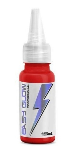 Tinta Easy Glow 15ml Para Tatuagem Tattoo - As Cores Cor Redish