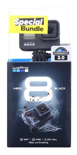 Câmera Gopro Hero 8 Black Special Bundle - Nota Fiscal