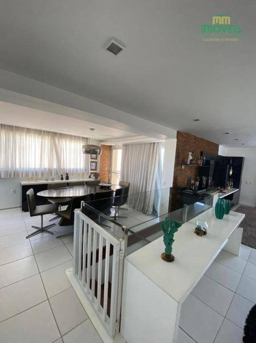 Imagem 2 de 30 de Apartamento Duplex Com 4 Dormitórios À Venda, 210 M² Por R$ 1.600.000 - Porto Das Dunas - Aquiraz/ce - Ad0013