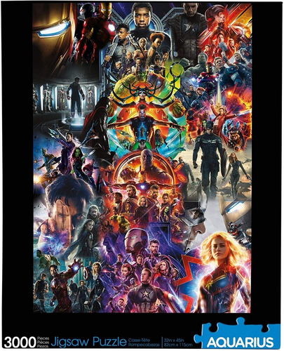 Rompecabezas 3000 Pzas Marvel Avengers Thor Iron Man Hulk