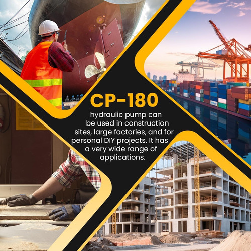 Bomba Hidráulica Manual Cp-180 853psi Bomba De Mano
