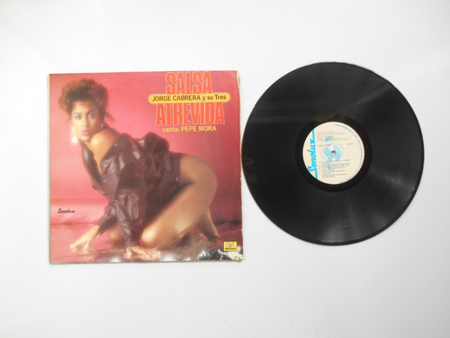 Lp Vinilo Jorge Cabrera Y Sus Tres Salsa Atrevida Colomb1986