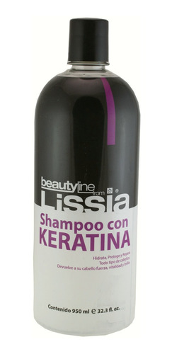 Lissia Shampoo Con Keratina 950ml - mL a $18