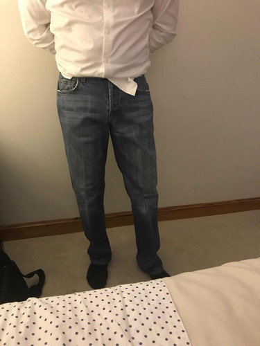 Jean 7 Seven For All Man Kind Hombre Como Nuevo