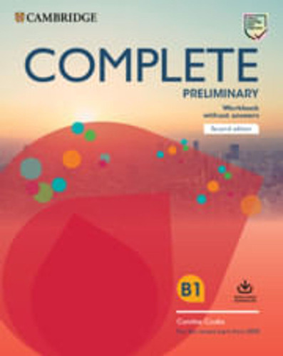 Complete Preliminary  -  Workbook With Audio Download For Th