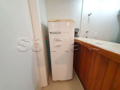 Imagem 7 de 15 de Edif Paulistania - Flat Nos Jardins Com 1 Dorm 45m² E 1 Vaga. - Sf25213