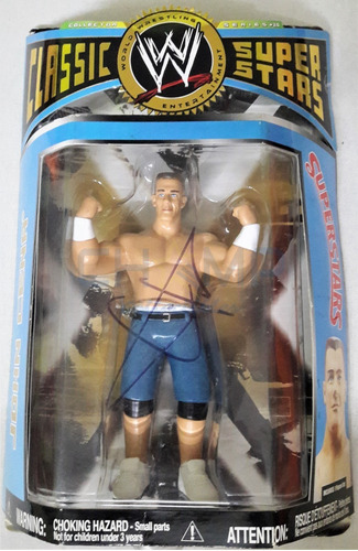 Figura Autografiada John Cena Wwe Classic Superstar 2008