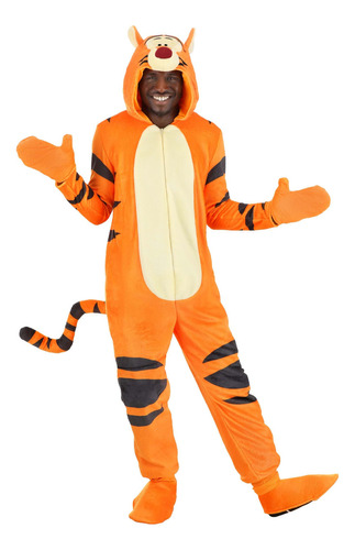 Disfraz De Tigre Tigger De Winnie The Pooh Para Adultos Damas Mujer Hombres Unisex Envio Gratis