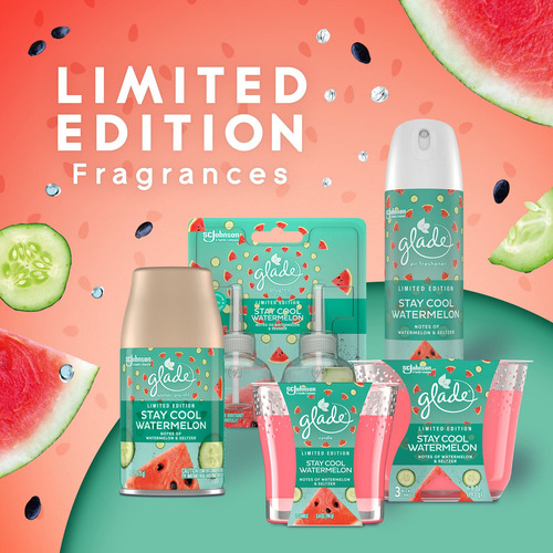 Kit Iniciación Ambientador Glade Plugin Sandía 19.1 Ml 1 Cal