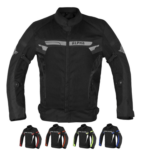 Alfa Cycle Gear - Chaqueta De Protección Talla M