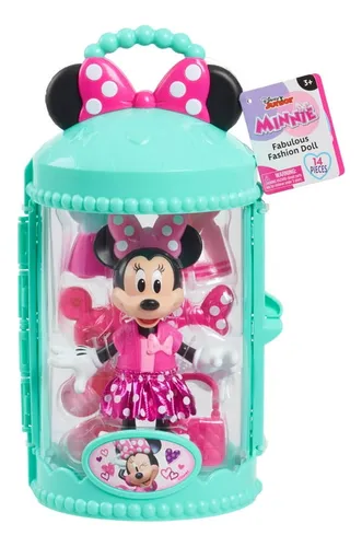 Fabulosa Muñeca A La Moda - Minnie Mouse 15 Cm - Accesorios