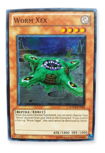 Yugi-oh! Worm Xex Ha03-en054 Super