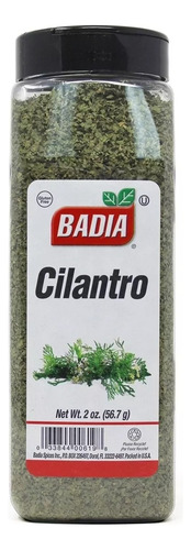 1 Pza. Cilantro Seco Badia 56.7g Cilantro Molido