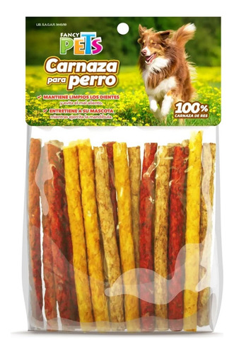Palitos De Carnaza Sabores Variados - 20 Pz