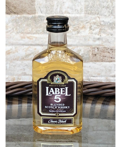 Label 5 Whisky 50ml Miniatura