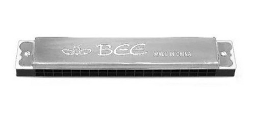 Gaita Csr Bee Harmonica 20 Furos Cromada 80 Vozes C