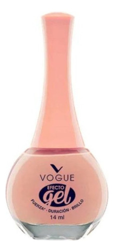 Vogue Esmaltes Efecto Gel X 14 Ml Color UNICA