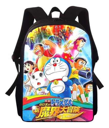 Mochila Doraemon Manga Anime 15 Con Estampado 3d For Niños