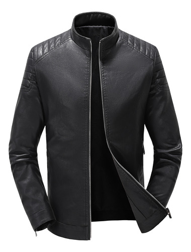 Chaqueta De Cuero Para Hombre Chaqueta Casual Moda Deportes