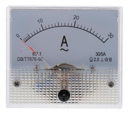 Amperímetro Medidor De Panel De Corriente 0-30a