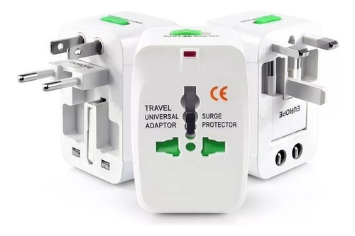 Adaptador Enchufe Universal Portátil Viajero Toma Corriente