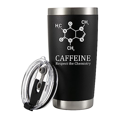 Panvola Caffeine Respetar La Química Regalos Ciencia Ttk7m
