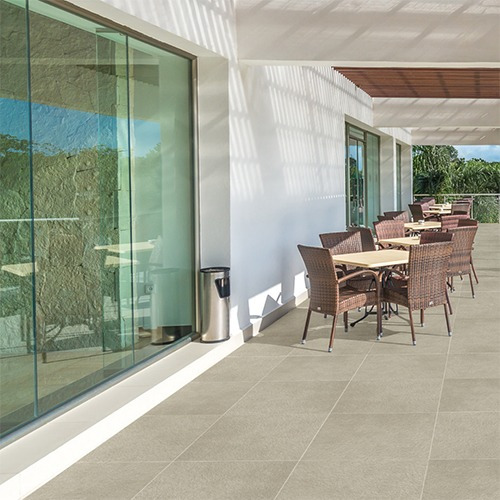 Porcelanato Cerro Negro 61x61 Granito Out Sand Rect 2da