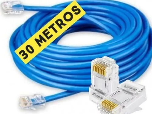 Cable Utp Internet 30 Metros 