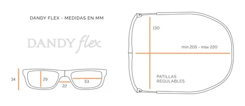 Anteojos Armazon De Lectura Iman Dandy Cordon Flex